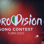 girl-walks-past-a-banner-of-the-eurovision-song-contest-news-photo-1651580515
