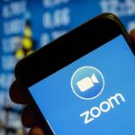 Zoom app on phone